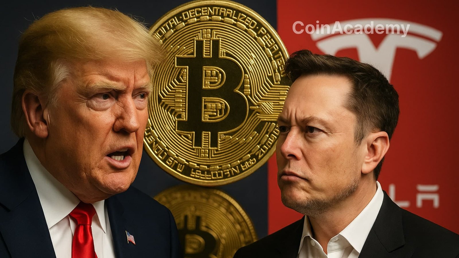Clash Trump - Musk shakes crypto markets and technological value